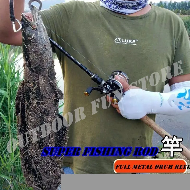 

Super Hard Carbon Fishing Rod Sections Casting 2.1m Jigging Surfcasting Reed Drum Reel Set Pesca H Fly Lure Pole Snakehead Carp