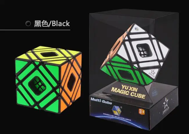 Cuberspeed YuXin Multi-ось Magic cube YuXin Multi-Cube - Цвет: black