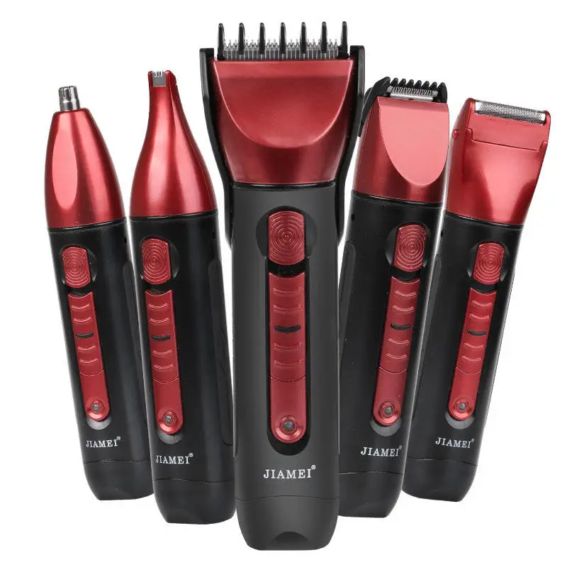 

5 In 1 Electric Hair Trimmer Shaver Razor Rechargeable Hair Trimmer Hair Cutting Machine Clipper Cordless For Men Use