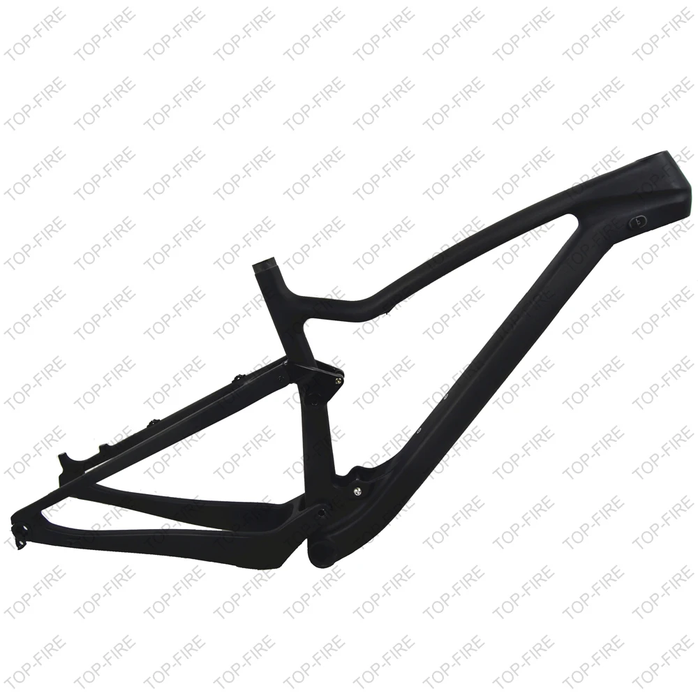 Flash Deal 27.5 inch mtb frame full suspension mountain bike carbon fiber frame cadre carbone vtt 27.5 for sale 0
