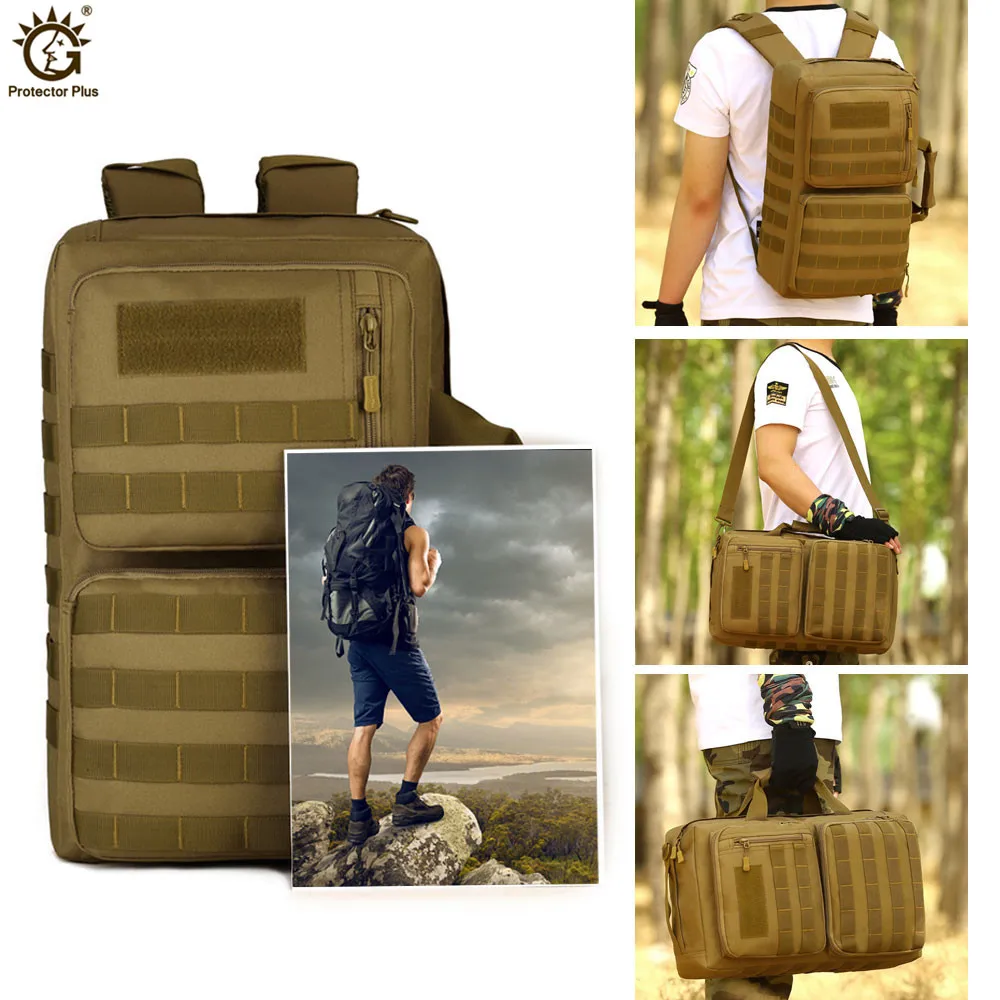 Outdoor 35L Sport Climbing Camping bag 3 Use Shoulder bag Trekking Molle Travel Bag Military Tactical Backpack mochila militar