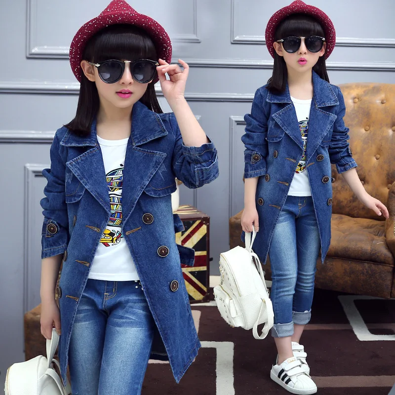 girls jeans coat
