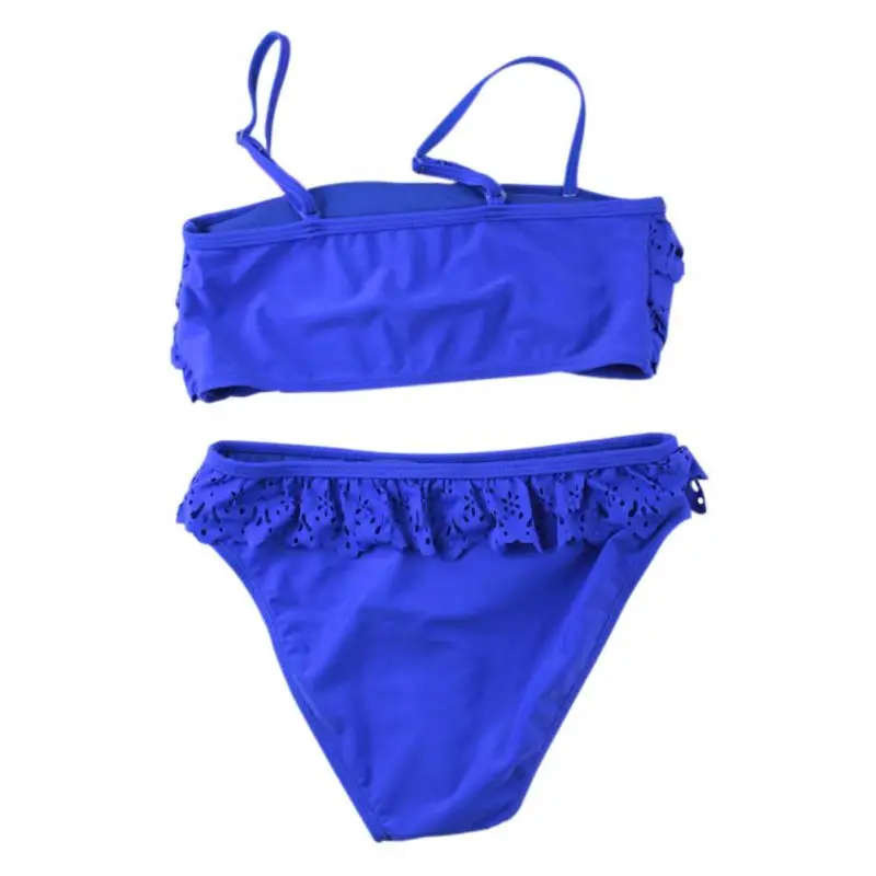 2019 Newest Children Swimwear Baby Kids Cute Bikini Girls Two Pieces Swimsuit Bathing Suit Beachwear PQ98