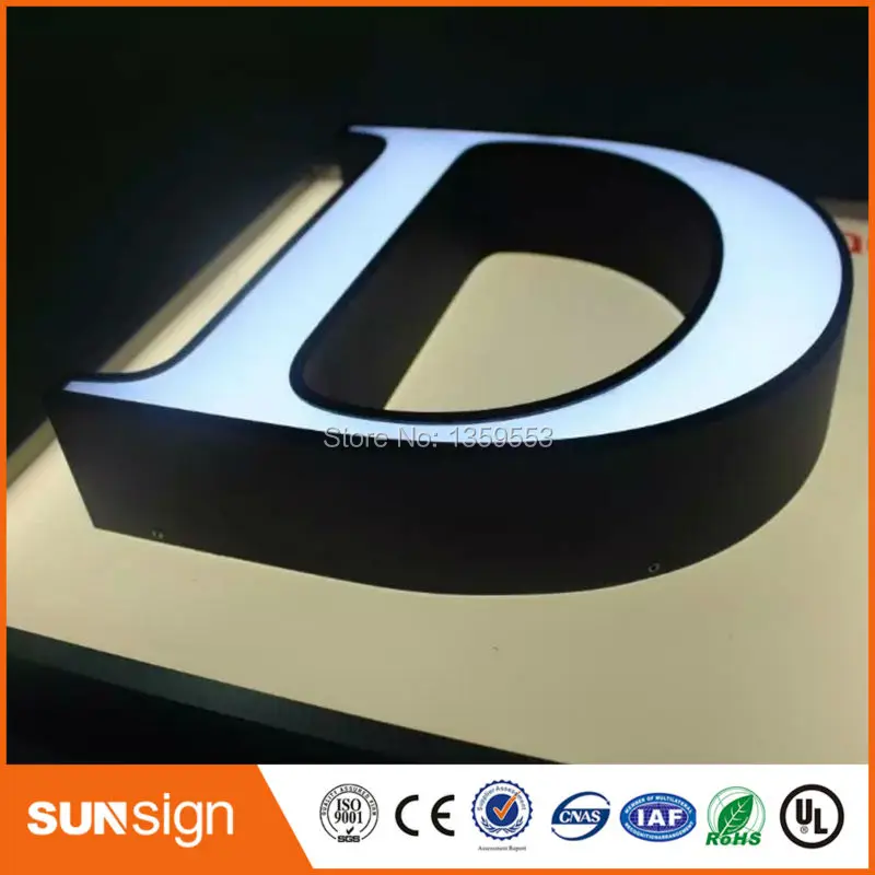 Наружная реклама письма светодиодные буквы|channel letters sign|letter signlettre lumineuse led |