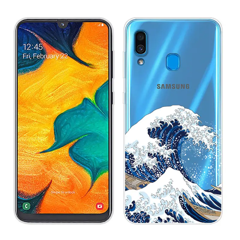 Soft TPU Case for Samsung Galaxy A40 A30 Clear Silicone Back Phone Case for Samsung A50 A10 Cover for A60 A70 SAM-A505F Fundas (13)