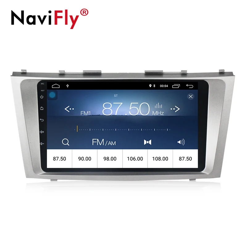 Perfect Free shipping! 9" Android 8.1 Car multimedia player GPS Navigation For Toyota Camry 2007 2008 2009 2010 Car Stereo radio WIFI BT 3