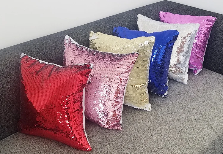 Бесплатная доставка 6 шт./лот новый стиль пустые Волшебные блестки наволочка для