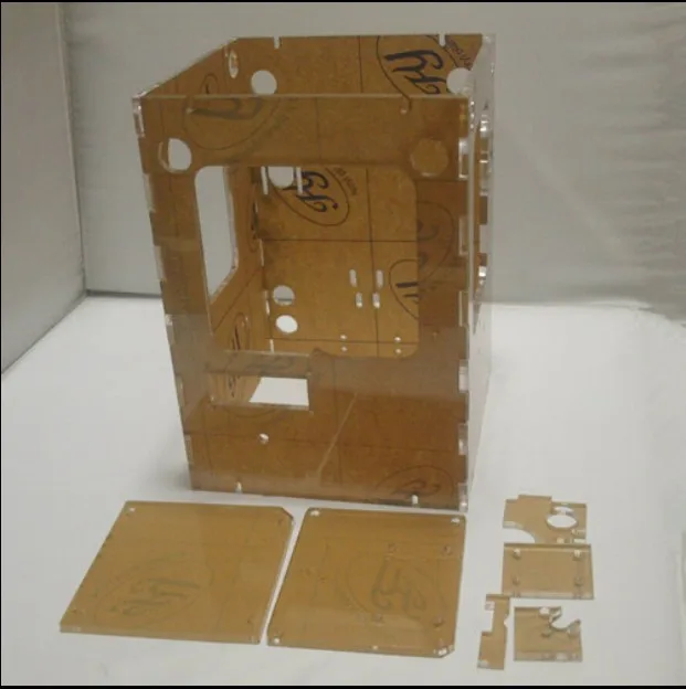 

3d Printer ReprapTantillus 3D Printer 6mm Acrylic Laser Cut Frame kit/set 6mm thickness high quality free shipping