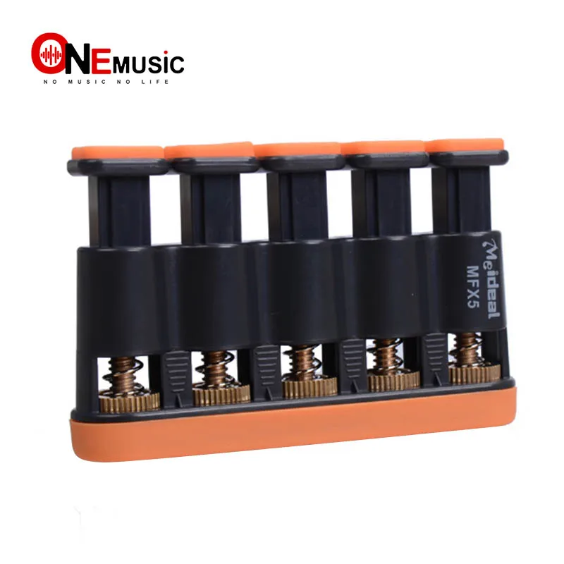 

Meideal MFX5 Hand Finger Exerciser for Ukulele Guitar Bass Piano Orange/Grey