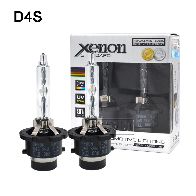 HCDLT Super Fast Bright 35W Xenon D1S D2S D3S D4S HID Bulb 4300K 6000K 8000K All Metal Base Car Headlight HID D1S D2S Xenon Bulb (8)