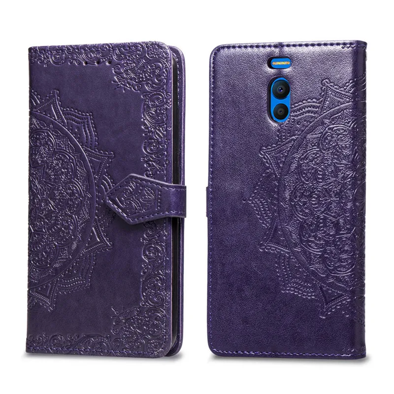 Чехол книжка с рисунком мандалы для Meizu M6 Note M721 M721H M721C M721M M721Q M721L чехол бумажник M5S