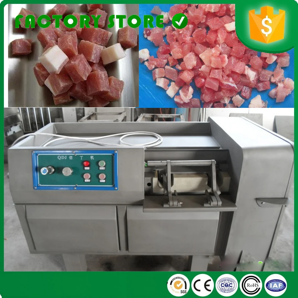 Высокая емкость промышленный свежий замороженный резак мяса машинка для нарезки