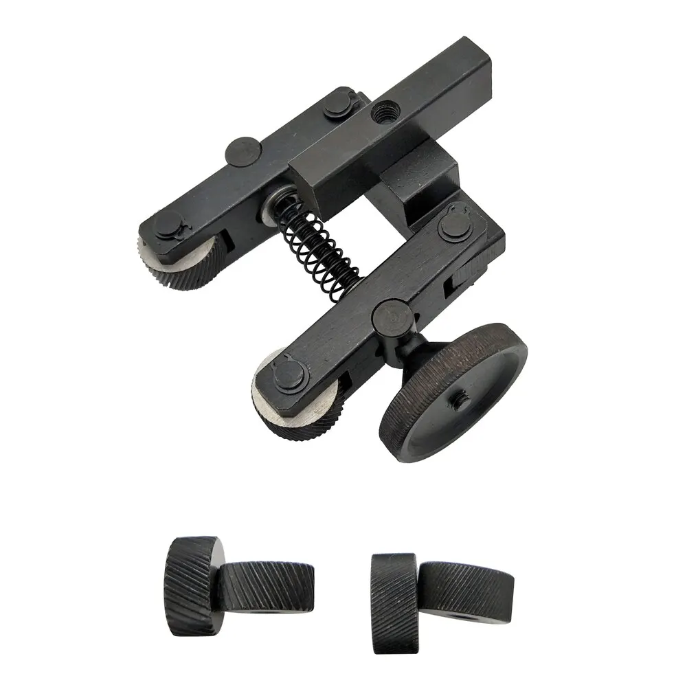 

Portable Knurling Knurler Tool Holder Linear Knurl Tool Lathe Mini Size Lightweight Adjustable Shank with Wheel