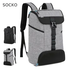 SOCKO брендовый Рюкзак-мессенджер для ноутбука 1", 15,4", 15,", 17", 17,", 17,3" Сумка для ноутбука, пакет, дорожная Прямая