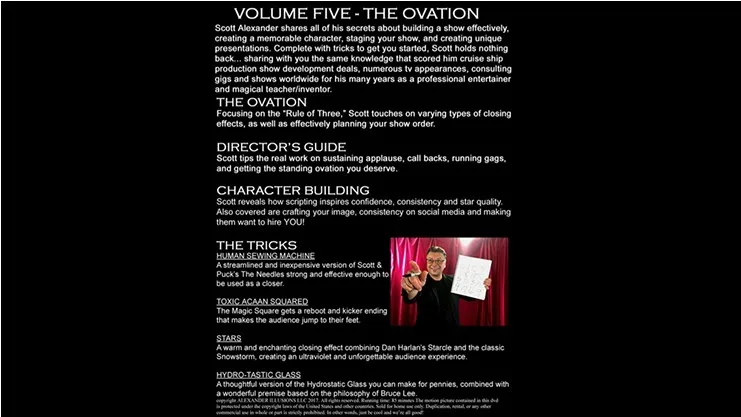 Standing Up On Stage Volume 5 The Ovation by Scott Alexander 2