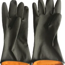 Черная промышленная перчатка латексная Защита от солнца рабочие перчатки SP