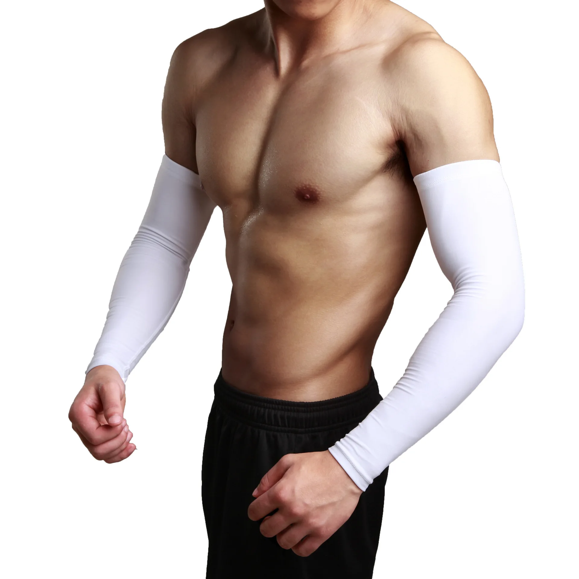 

Compression Arm Warmer Sun UV Protection for Sports Running Bike Cycling Basketball Volleyball Golf Elbow Arm Sleeves Arm Cover