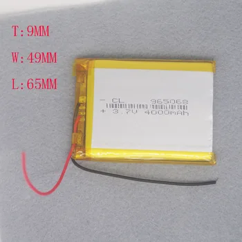 

3.7V li-polymer 965068/904965 Mobile Power Charging Battery 4000mah