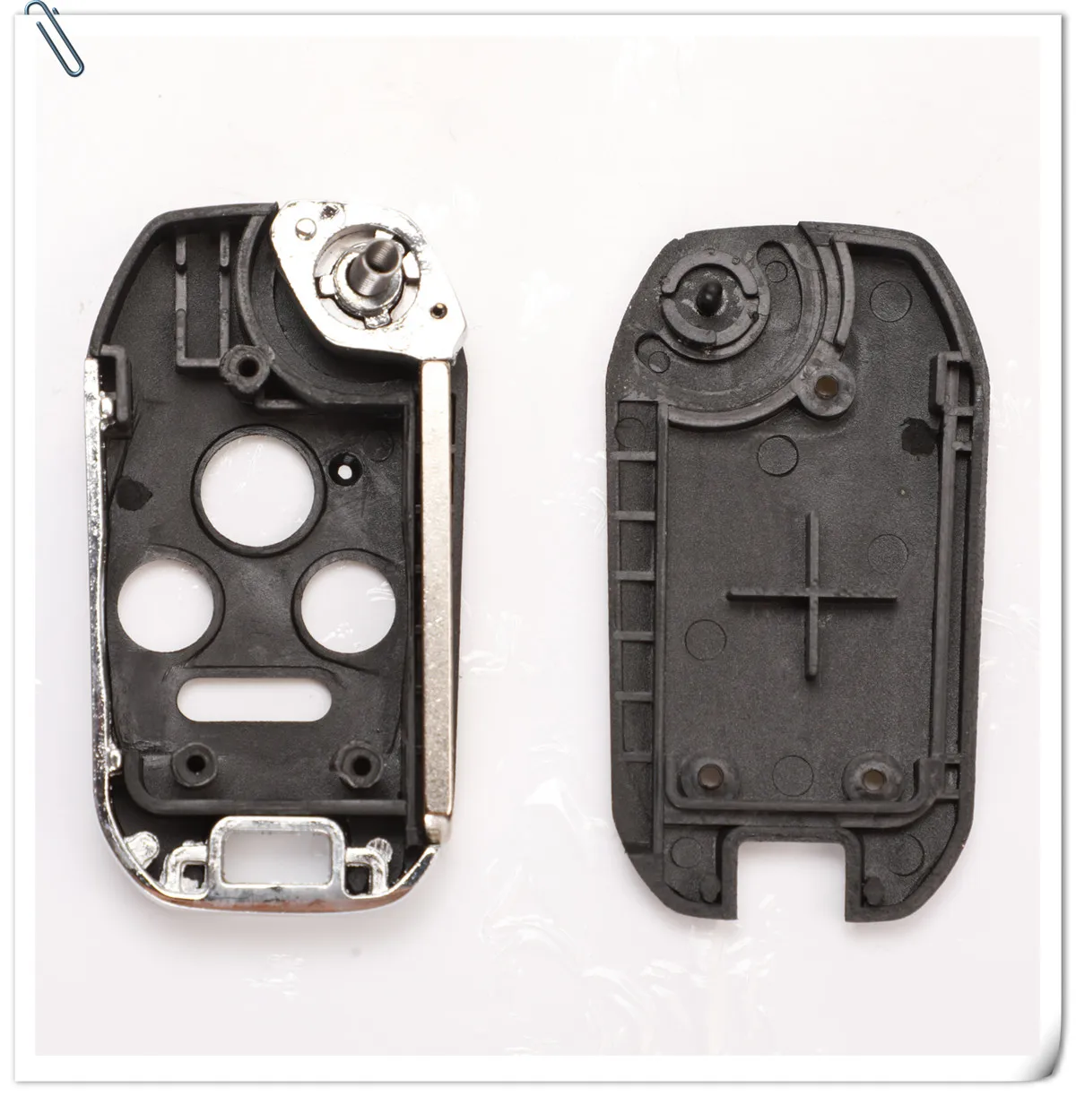 Keyforkess 20 pz/lotto modificato Flip Car Key Case Shell per Honda cr-v Civic Insight Ridgeline 2/3/4 pulsanti telecomando Fob Case - HTB15iVsTmzqK1RjSZFpq6ykSXXa6