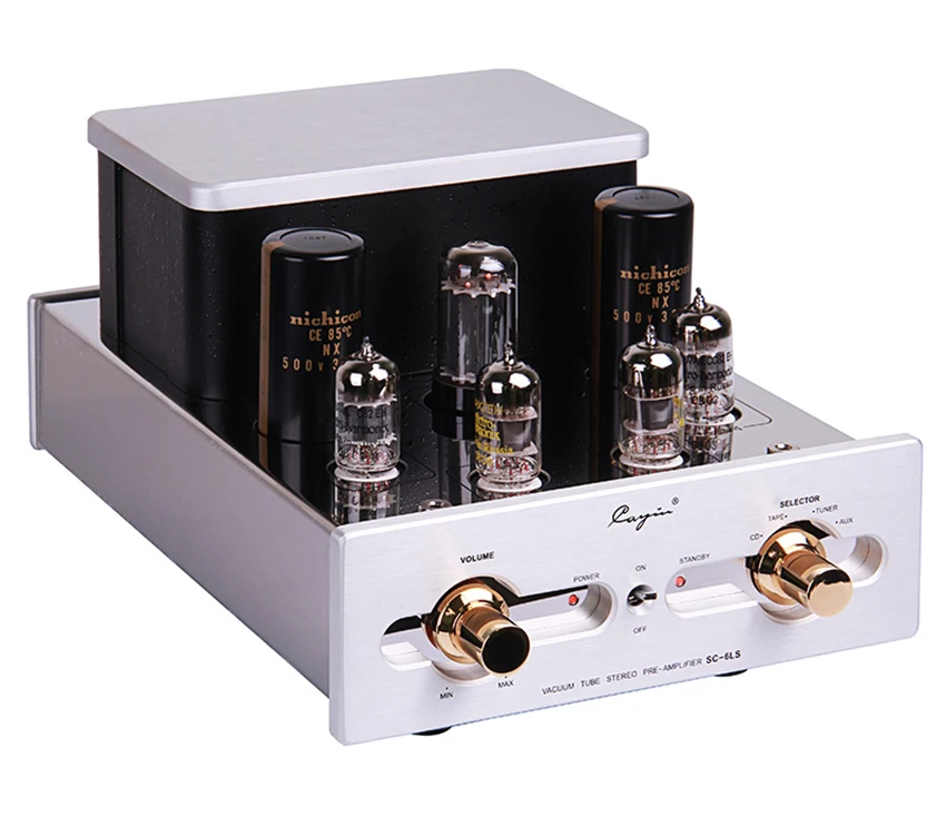 

Cayin SC-6LS Vacuum tube stereo Pre Ampplifier AMP Pre-amplifier Pre-amp preamp 5AR4 (Sovtek) x 2 6922EH x 4 Pure handmade