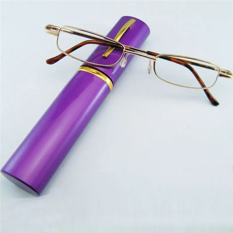 Специальная цена, модные очки для чтения в металлической оправе для женщин и мужчин, линзы из смолы, Золотая оправа, очки для дальнозоркости, цветные коробки, 3,5 очки