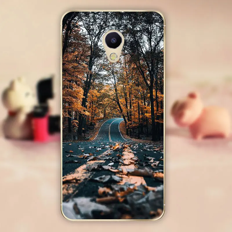 CROWNPRO Meizu M5s حالة Fundas 5.2 بوصة غطاء من البولي يوريثان الحراري Meizu M5s البسيطة M612H عودة حالة سيليكون Meizu M5s الهاتف