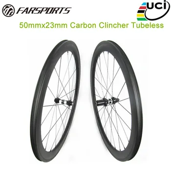 Farsports carbon wheelset 50mm deep 23mm 25mm tubeless aero u shape carbon clincher rims UD matte high temp resin braking track
Farsports carbon wheelset 50mm deep 23mm 25mm tubeless aero u shape carbon clincher rims UD matte high temp resin braking track