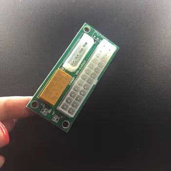 

Free shipping 2PC Dual Power Startup Module Computer Power Synchronous Startup Controller Start Line Circuit board