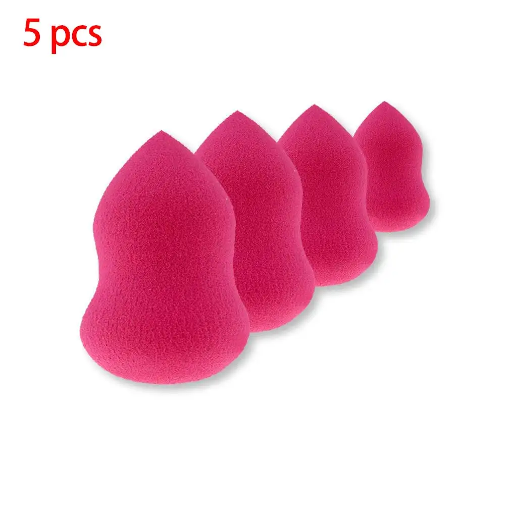 

5/3/1 pcs Makeup Foundation puff smooth Sponge Puff Waterdrop/Gourd Shape puff for powder blush sun block beauty cosmetic tools