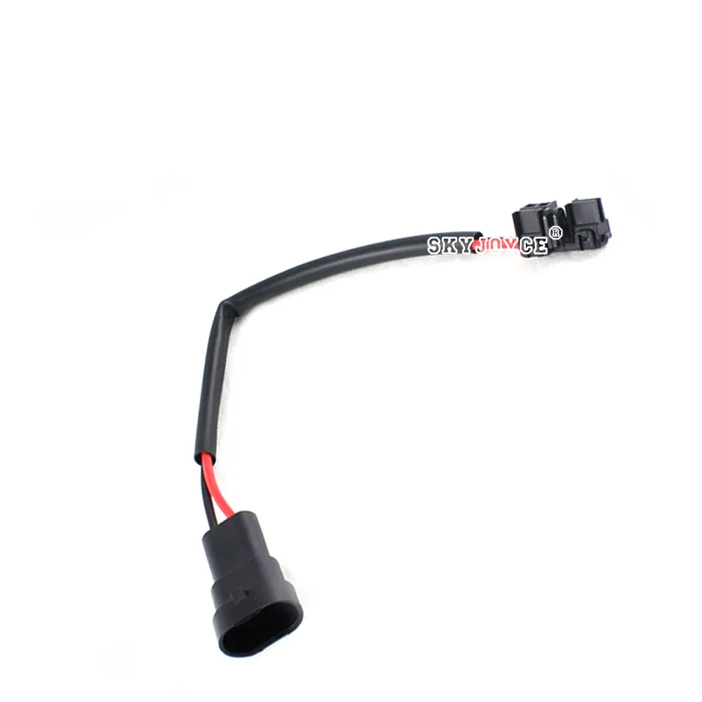 2PCS SKYJOYCE D4R D4S Ballast Power Cable 9005 car headlight power extension cable plug to KENSO KOITO Ballst Ignition Block D4 (4)