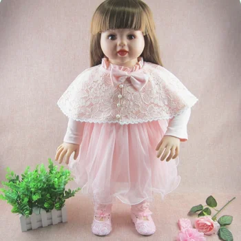 

2020 spring new design baby girl clothes 1 year birthday and newborn party formal lace dress with matching cape