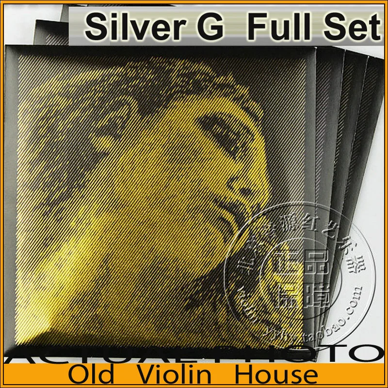 

Original Pirastro Evah Pirazzi Gold Violin Strings Full Set - Silver Wound G, Ball End For 4/4 ,made in Germany,Hot sell