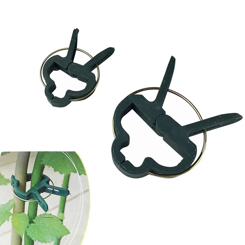 20Pcs Garden Plant Support Clip for Trellis Twine Greenhouse Plant