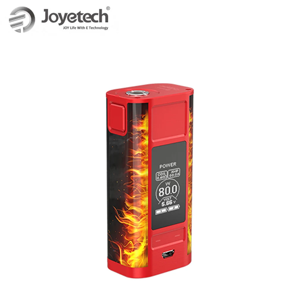 Оригинальная электронная сигарета Joyetech cuboid Tap TC Mod 228 Вт с oled дисплеем питание от