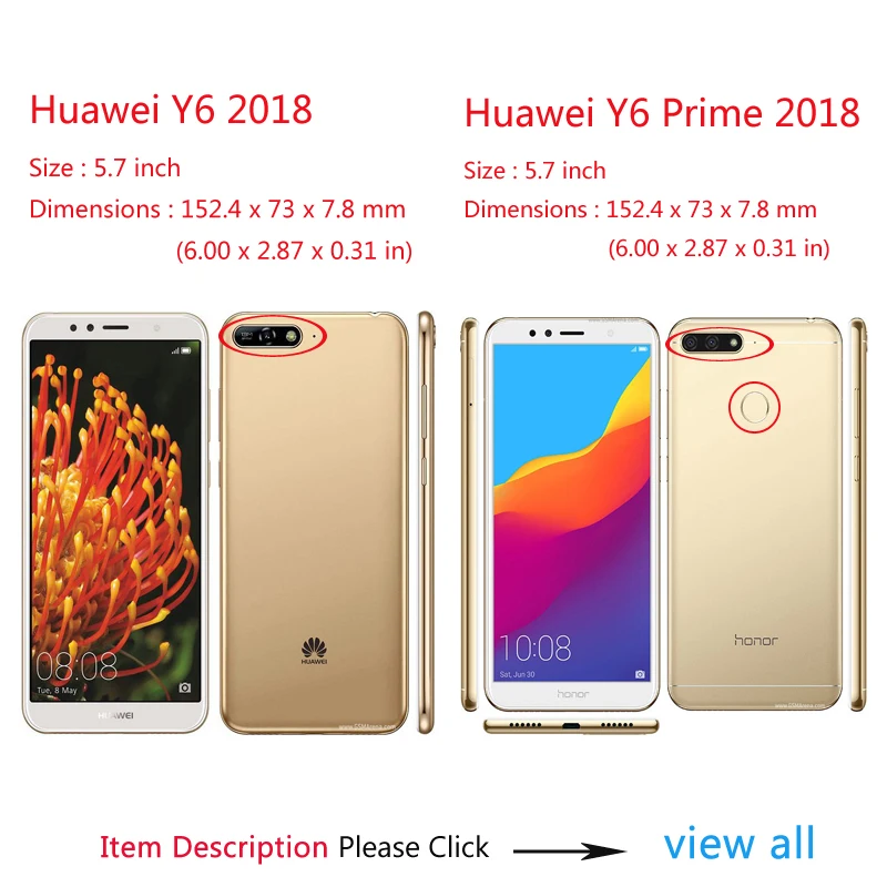 На случай для huawei Y6 Prime 2018 чехол Coque откидная крышка кожанный Пластик жесткий