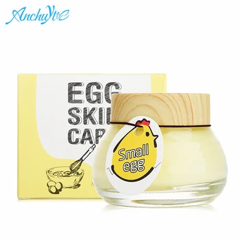 Petit oeuf soins du visage pur naturel oeuf crème visage blanchissant Anti-âge rides hydratant raffermissant peau blanchissant crème soins de la peau