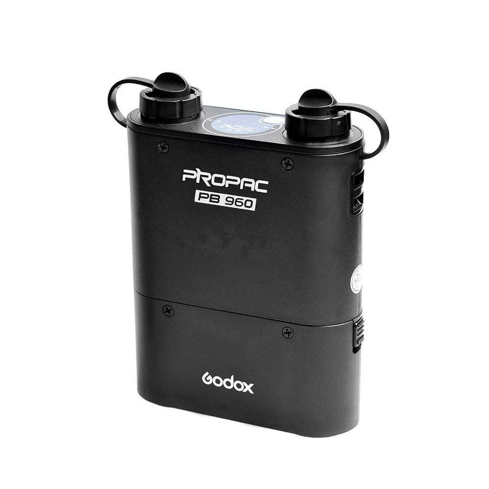 Godox PROPAC PB960 двойной выход Speedlite power battery Pack 4500mAh для Canon Nikon Flash Black