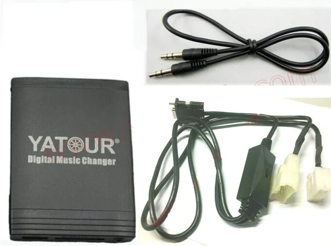 Автомобильный цифровой музыкальный адаптер Yatour USB MP3 AUX интерфейс для Toyota
