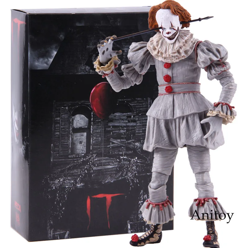 NECA Стивен Кинг это Ultimate Well House клоун Pennywise фигурка экшн ПВХ фильм ужасов куклы Коллекционная модель игрушки