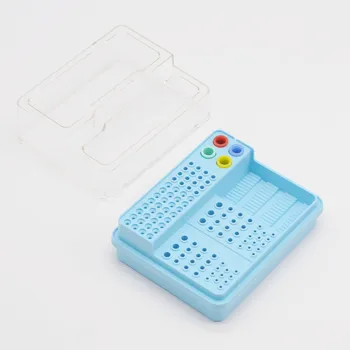 

1/Pcs Dental Burs Holder Storage Cases 91 Holes & Disinfection Box For Dentist Endo Burs Files Instrument