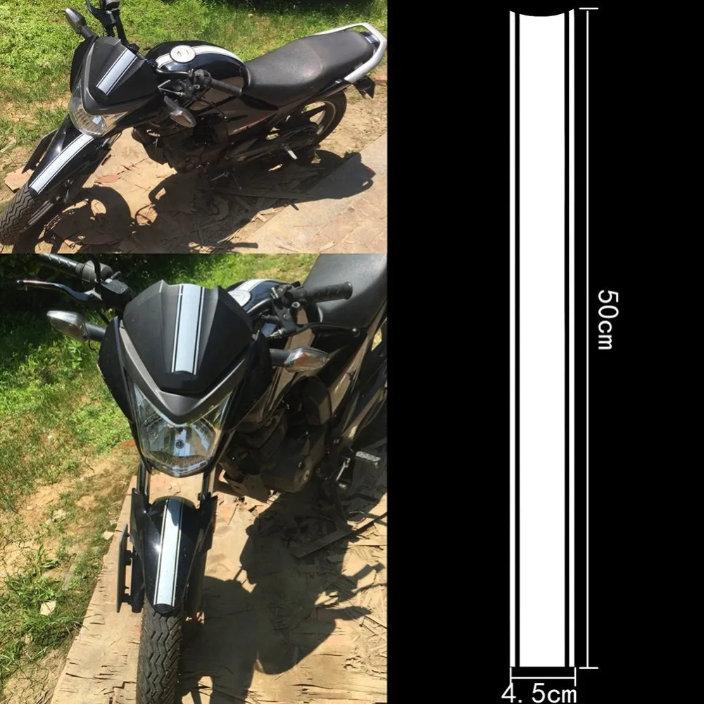 

50CMx4.5cm DIY Motorcycle Fuel Tank Sticker Car sticker Racer Stripe Pinstripe Decal