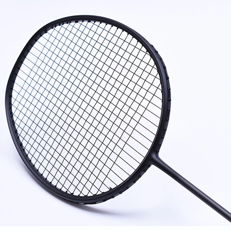 LOKI 6U/4U 22-30 LBS VT Series negro carbono bádminton raqueta entrenamiento súper ligero bádminton raqueta con bolsa de cuerda LOKI 6U/4U 22-30 LBS VT Series negro carbono bádminton raqueta entrenamiento súper ligero bádminton raqueta con bolsa de cuerda