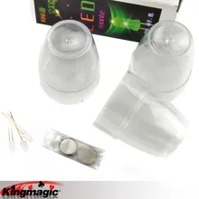 Светодиодный Монте король Волшебные трюки игрушки-реквизиты электронная почта видео к вам