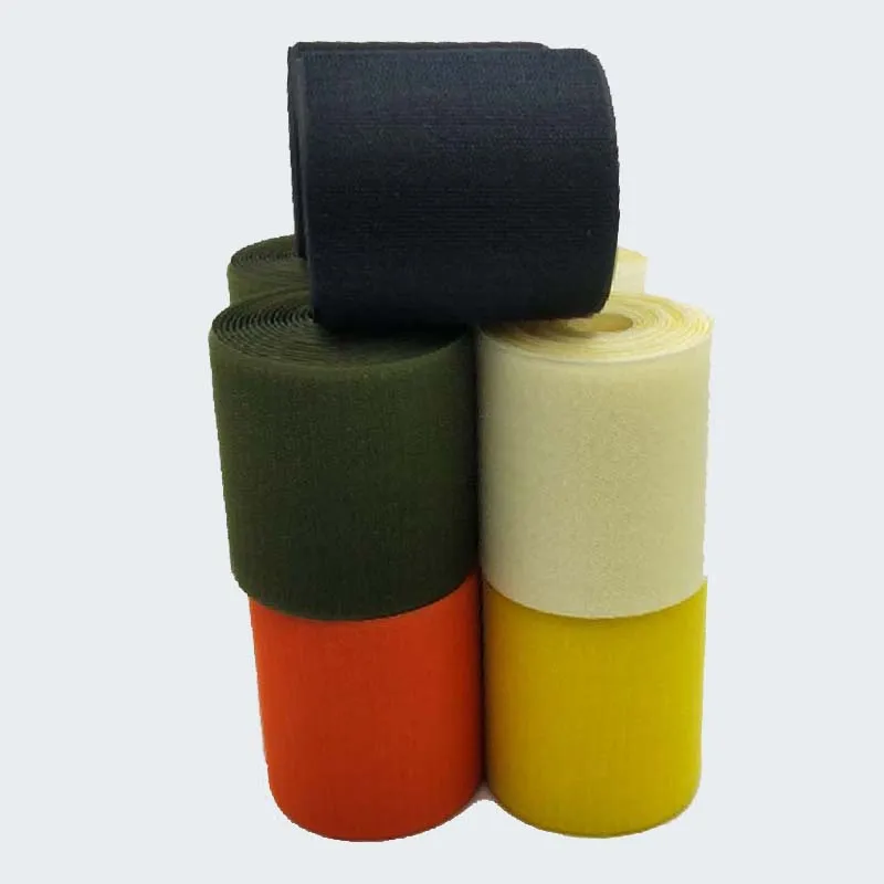 

3 meters length 10cm width no adhesive velcros hook loop fastener tape for sewing magic tape sticker velcroing strap strip