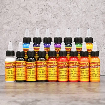 

30ml/ bottle tattoo ink set Microblading permanent makeup art pigment 16 PCS cosmetic tattoo paint for eyebrow eyeliner lip body