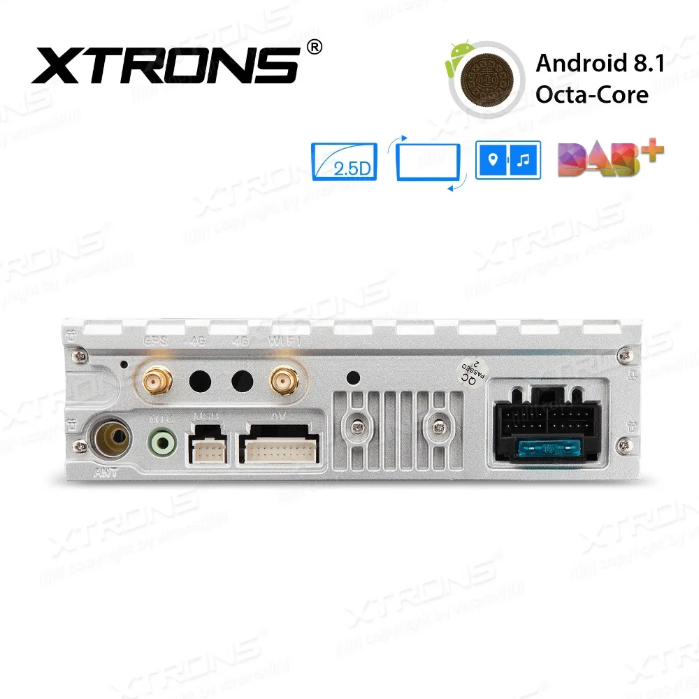 1 Din 2 10 &quotAndroid 8 универсальный автомобильный Радио стерео плеер GPS 32 Гб вращающаяся