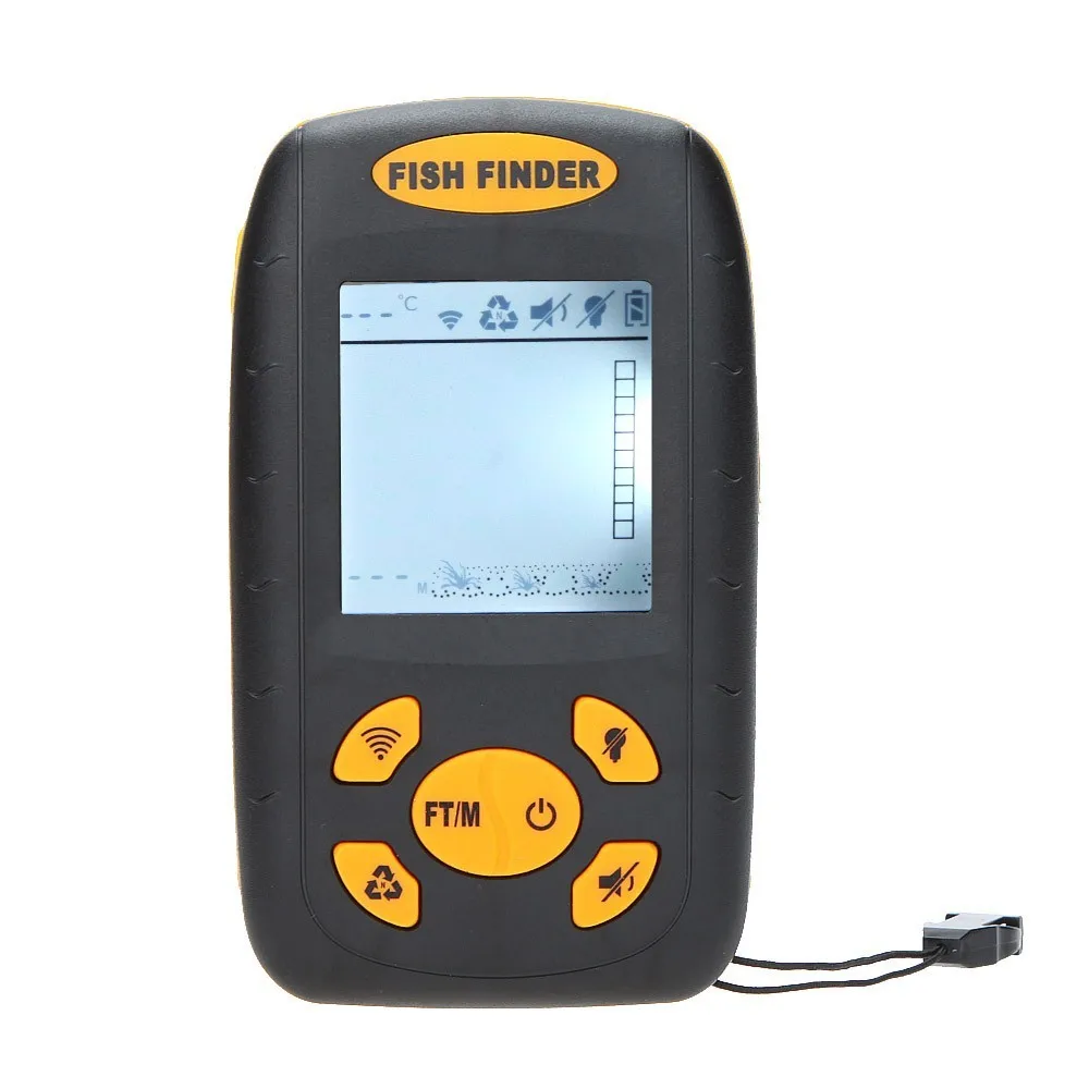 Buy Portable Sonar LCD Fish Finders Fishing Iure Echo