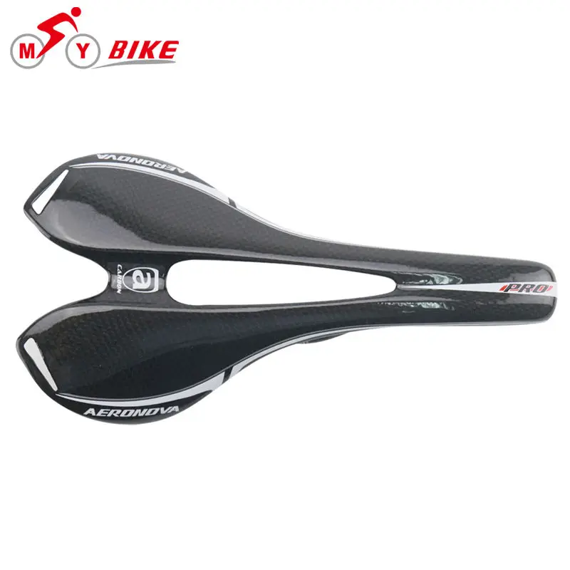 AERONOVA Carbon Saddle Bicycle saddles Seat Black Carbon Fiber Road