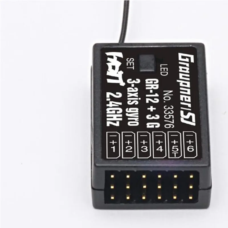 

Graupner GR-12+3xG+3 6CH Receiver