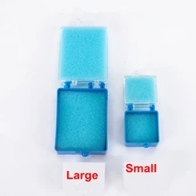 40 шт. стоматологические лабораторные материалы упаковочная коробка пластиковая коробка с пенными вставками для одиночных коронок и моста большой/маленький